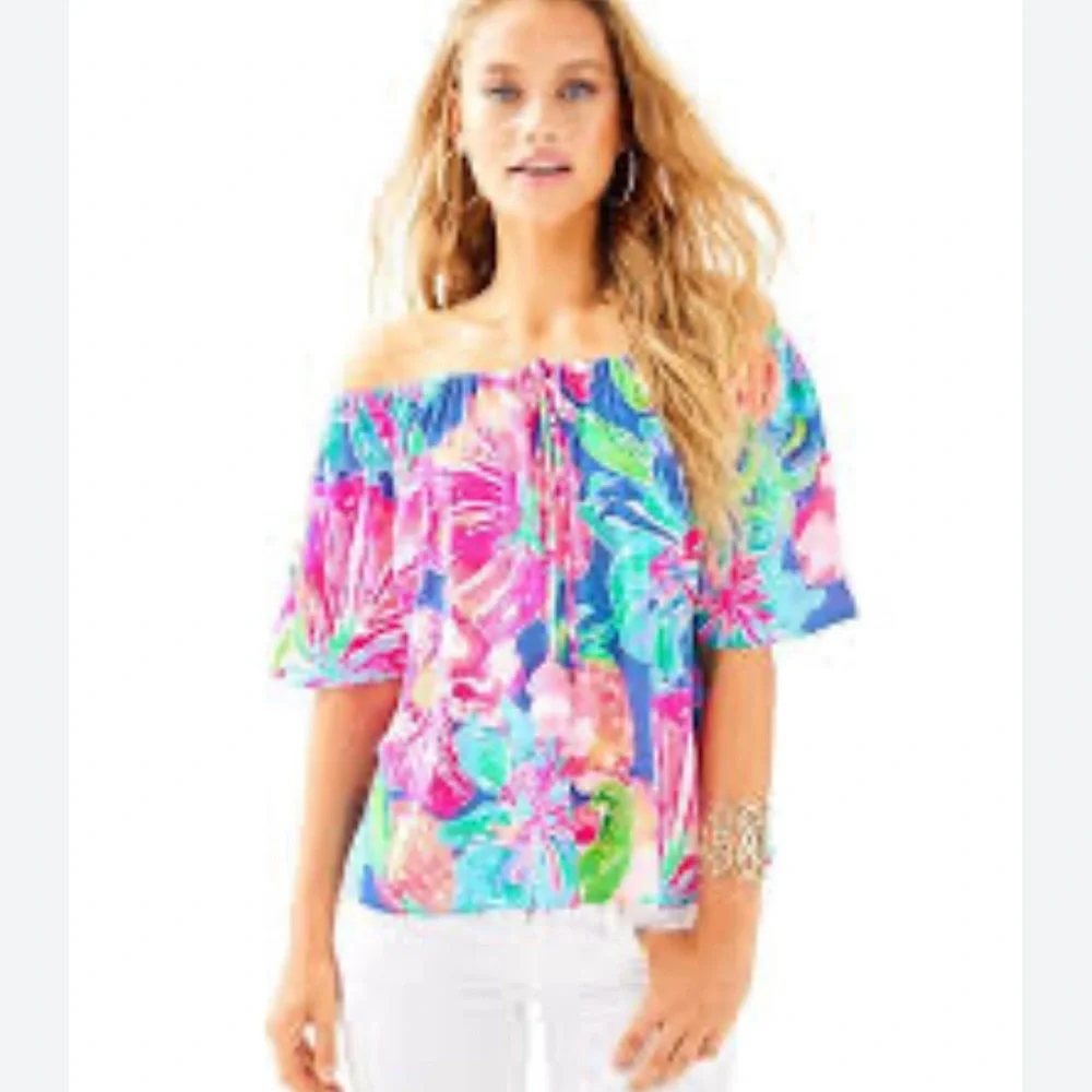 Lily Pulitzer Sain Top Tassels - Picture 4 of 10